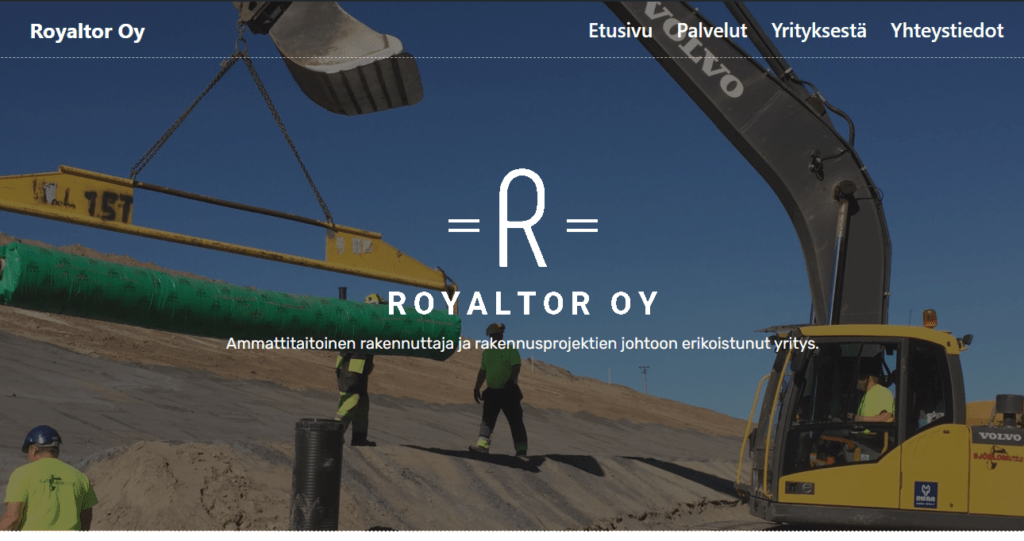 royaltor kotisivuista kuva