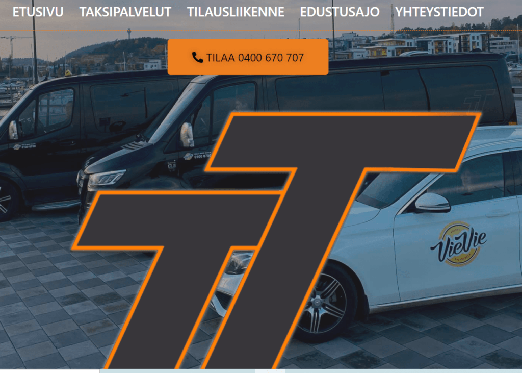 tommin taksin kotisivuista kuva